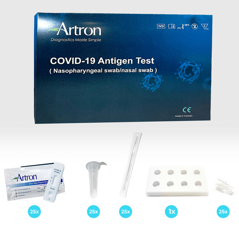 Artron Antigen Rapid Test Device - 25 Tests/Pack