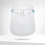 Free Full Coverage Reusable Safety Face Shield with Glasses Frame