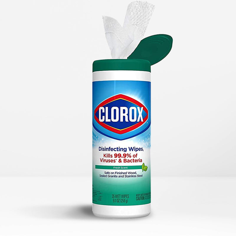 Clorox Disinfecting Wipes - Fresh Scent, Bleach Free - 35 count